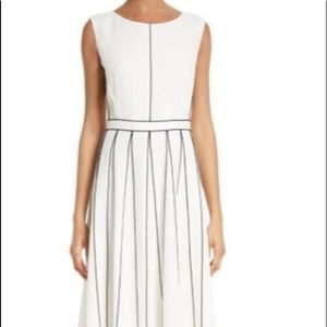 Lafayette Mariposa Finesse Crepe Dress